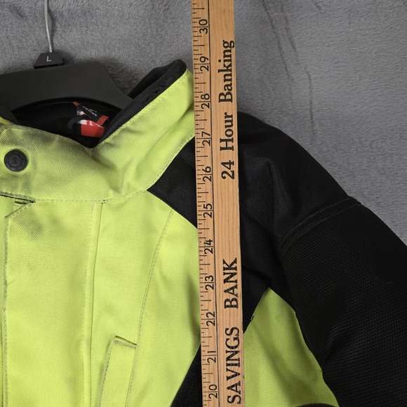 First Gear Jaunt T2 Textile Motorcycle Jacket Mens Large Hypertex Safety Padded - Picture 10 of 14